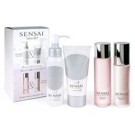 KANEBO SENSAI SET SAHO (SILKY PURIFYING CLEANSING OIL 75ML+CREAMY SOAP 75ML+CELLULAR PERFORMANCE LOTION II 60ML+EMULSION II 60ML)