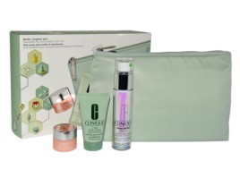 CLINIQUE SET (EVEN BETTER CLINICAL RADICAL DARK SPOT CORRECTOR+INTERRUPTER  30 ml + 7DAY SCRUB 30ML + ALL ABOUT EYES 5ML)