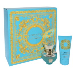 VERSACE SET (DYLAN TURQUOISE EDT/S 30ML + PERFUMED BODY GEL 50ML)