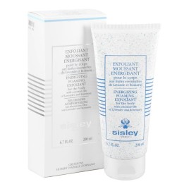 SISLEY EXFOLIANT MOUSSANT ENERGISANT ENERGIZING FOAMING EXFOLIANT FOR THE BODY WITH ESSENTIAL OILS OF LAVENDER AND ROSEMARY 200ML