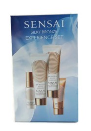 KANEBO SENSAI SET (SILKY BRONZE EXPERIENCE PROTECT. CREAM FACE 50ML+PROTECT. CREAM BODY 50ML+AFTER SUN EMULSION 20ML+ SELF TANNING BODY 20ML)