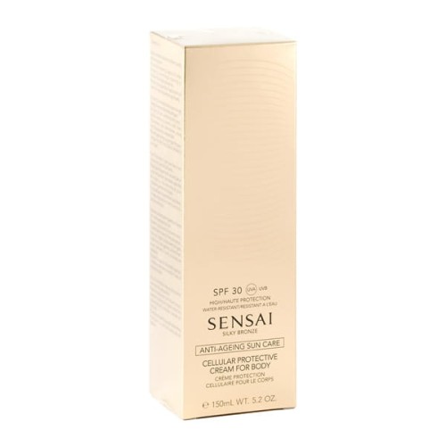 KANEBO SENSAI SILKY BRONZE CELLULAR PROTECTIVE CREAM FOR BODY SPF 30 150ML
