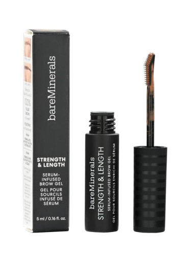 BAREMINERALS STRENGTH & LENGTH BROW GEL REFORMULATION CHESNUT 5ML