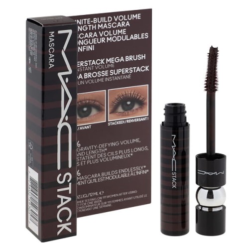MAC MACSTACK MASCARA MEGA BRUSH BROWN 12ML