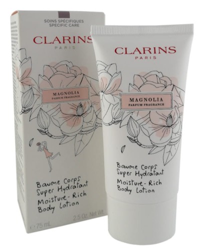 CLARINS MOISTURE RICH BODY LOTION  MAGNOLIA 75ML