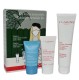 CLARINS SET (PURIFYING HAND GEL 100ML+HAND TREATMENT CREAM 30ML+HYDRA ESSENTIEL CREAM 15ML)