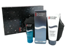BIOTHERM SET (SOOTHING BALM ALCOHOL FREE AFTER-SHAVE FOR DRY SKIN 100ML+AQUAFITNESS SHOWER GEL 40ML)