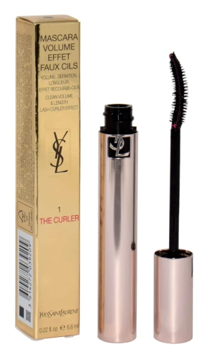 YSL MASCARA VOLUME  EFFET FAUX CILS THE CURLER 1 REBELLIOUS BLACK 6,6ML