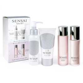 KANEBO SENSAI SET SAHO (SILKY PURIFYING CLEANSING OIL 75ML+CREAMY SOAP 75ML+CELLULAR PERFORMANCE LOTION II 60ML+EMULSION II 60ML)