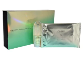 SHISEIDO SET (ULTIMATE LAUMINANCE SERUM 30ML + 3X EYE CELEBRATION MASQUE)
