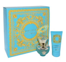 VERSACE SET (DYLAN TURQUOISE EDT/S 30ML + PERFUMED BODY GEL 50ML)