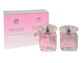 VERSACE BRIGHT CRYSTAL SET (W) DUO (EDT/S  2x 30ML)