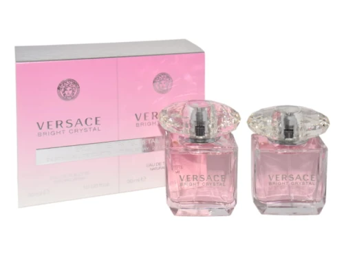 VERSACE BRIGHT CRYSTAL SET (W) DUO (EDT/S  2x 30ML)