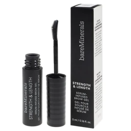 BAREMINERALS STRENGTH & LENGTH BROW GEL REFORMULATION CLEAR 5ML