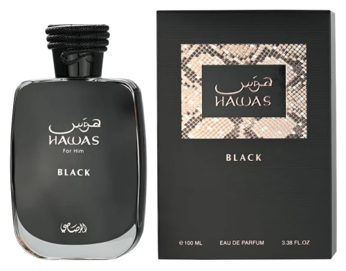 RASASI HAWAS BLACK (M) EDP/S 100ML