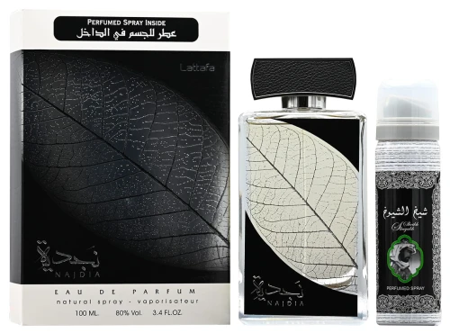 LATTAFA NAJDIA (M/W) EDP/S 100ML + PERFUMED SPRAY 50ml