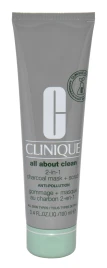 CLINIQUE ALL ABOUT CLEAN 2 IN 1 CHARCOAL MASK + SCRUB 100ML