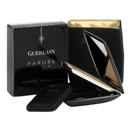 GUERLAIN PARURE GOLD COMPACT FOUNDATION 05 BEIGE INTENSE 9g