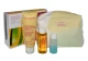 CLARINS SET (FOAMING CLEANSER 125 ML + LOTION 50 ML + DEMAQUILLANT EXPRESS YEUX 30 ML + COSMETICS BAG)