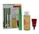 CLARINS SET (MASCARA SUPRA LIFT & CURL  BLACK  8ML + TOTAL CLEANSING OIL 50ML + TOTAL EYE LIFT SAMPLE  3ML)