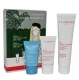 CLARINS SET (PURIFYING HAND GEL 100ML+HAND TREATMENT CREAM 30ML+HYDRA ESSENTIEL CREAM 15ML)